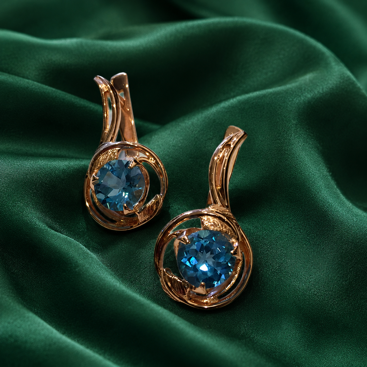 Серьги «Сапфир»